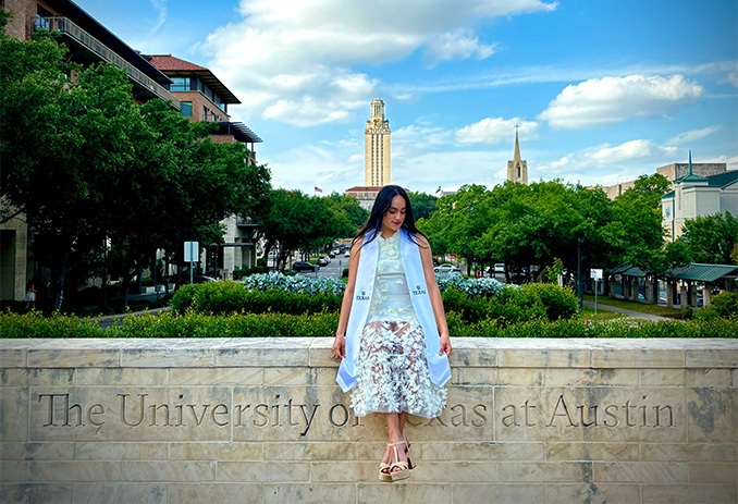 For Commencement week 2024, Texas Global caught up with Gonzalez Ciofuli to reflect on her time at UT Austin and discuss her exciting future.