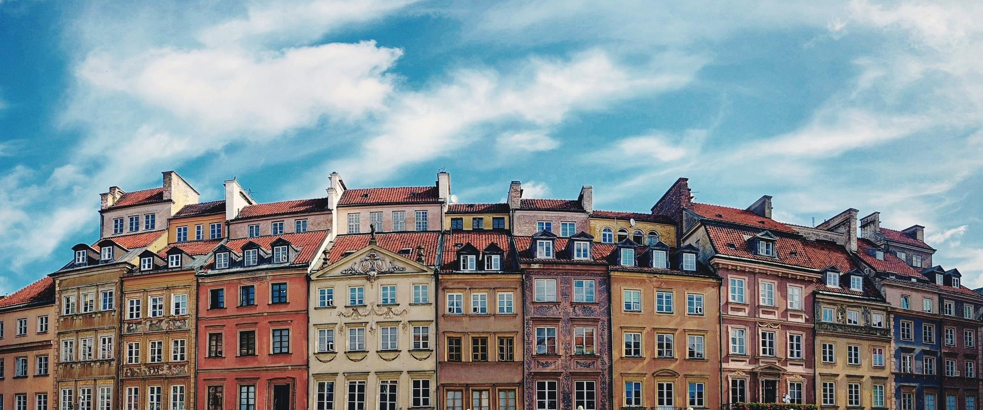 the old city in warsaw