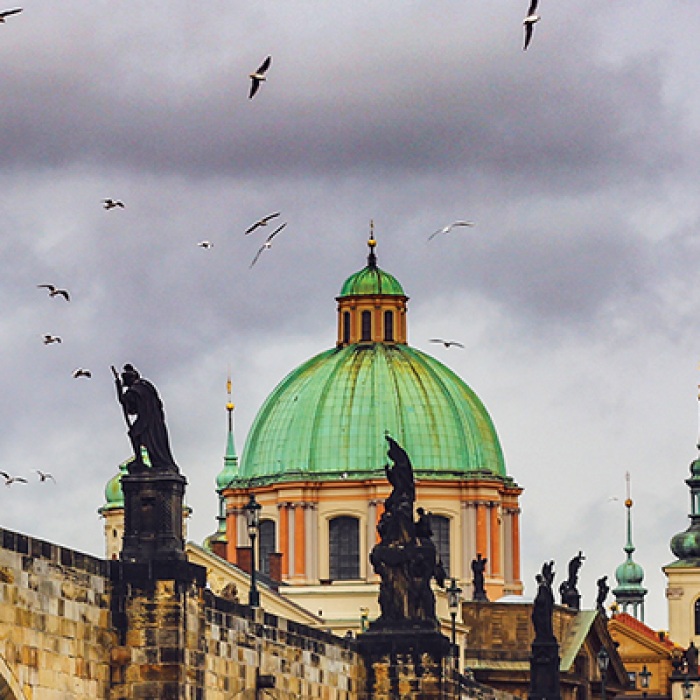 Photograph of Prague taken by Emer Brennan.