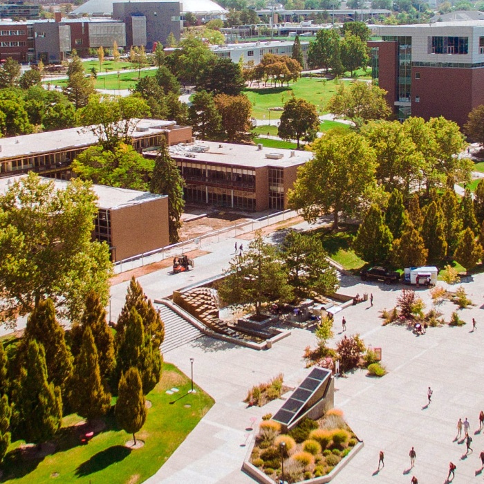a view of the university of utah campus