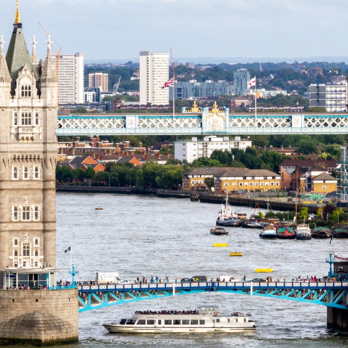 London Tower Bridge over the the river Thames during daytime