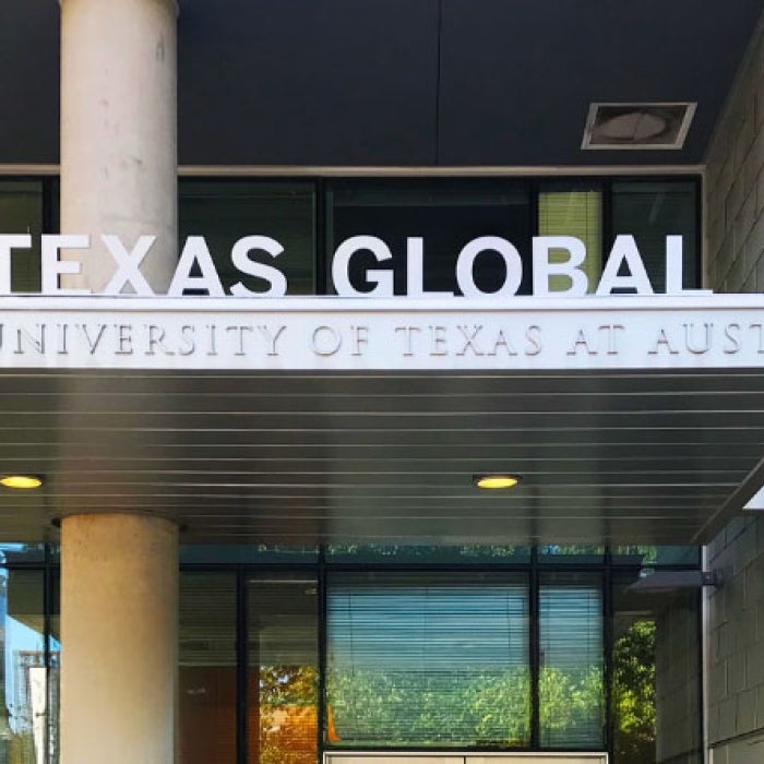 Texas Global bulding main entrance from outside