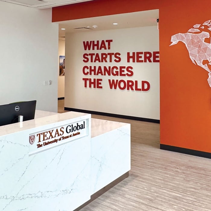 Texas Global main lobby front desk