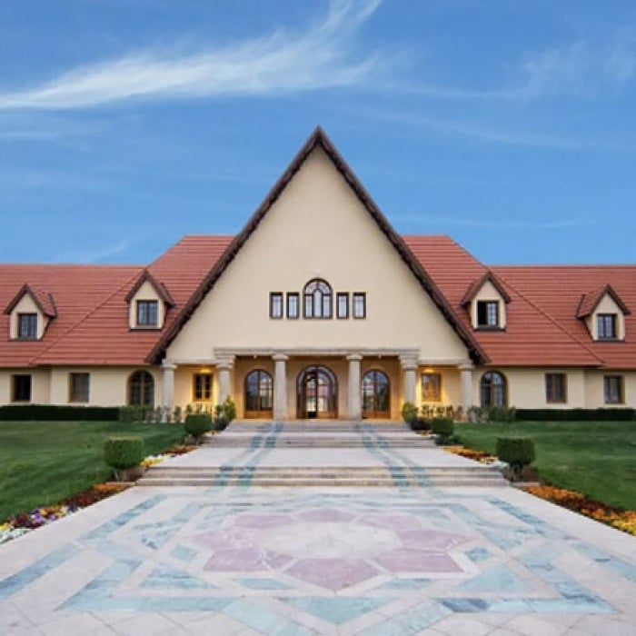 Al Akhawayn University building in Ifrane, Morocco