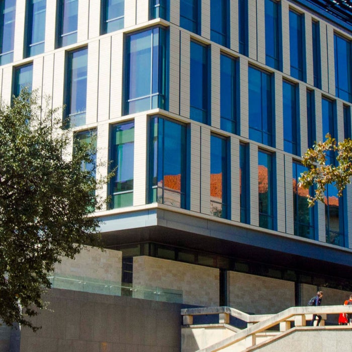 a view of the college of liberal arts building