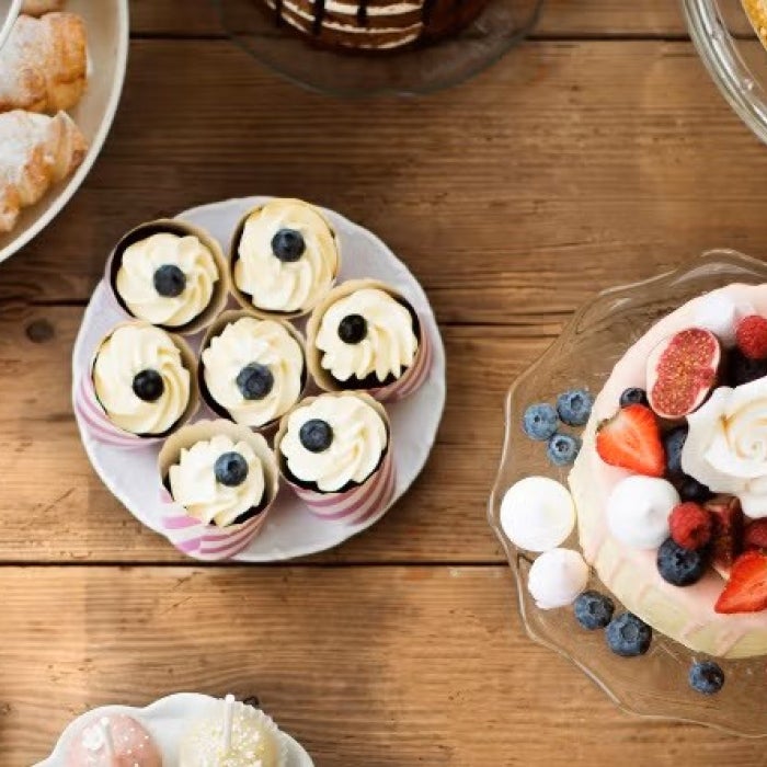 Picture of Desserts on a Table