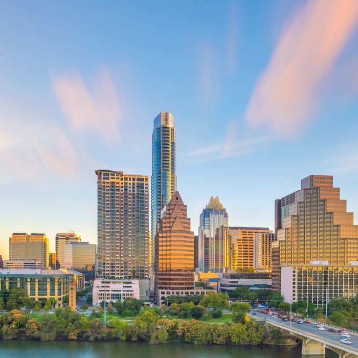 View of Downtown Austin, Texas.