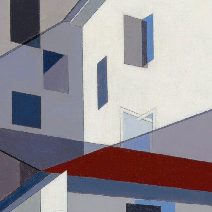 Charles Sheeler, On a Shaker Theme, 1956, Oil on canvas, Collection of Charles Butt
