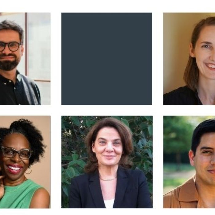College of Fine Arts international faculty panel
