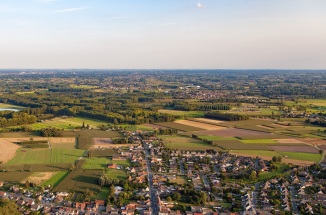 a view of the belgian countryside