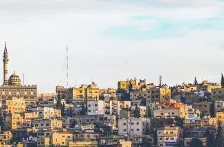 a view of amman, jordan