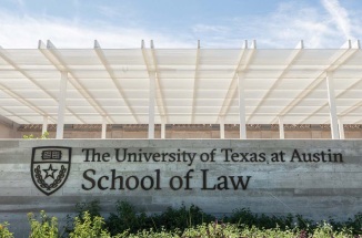 The Texas Law School unveils new courtyard and plaza. 