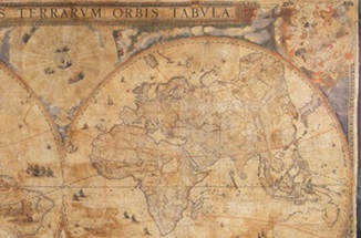 The Harry Ransom Center celebrated this spring the conservation of a rare 1648 World Map by Dutch cartographer Joan Blaeu. 