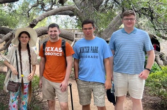 Ukrainian scholars take a tour of the Alamo 