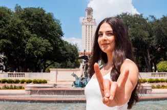   Growing up on a multigenerational farm in Neuquén, Argentina, 2026 graduate Micaela Gatica has harbored two dreams for as long as she can remember. She will soon achieve her first goal, to attend a university in the United States, graduating with a Master in Professional Accounting (MPA) degree in May.  