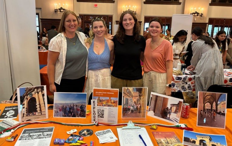 Faculty-led coordinators for program in Bologna, Italy