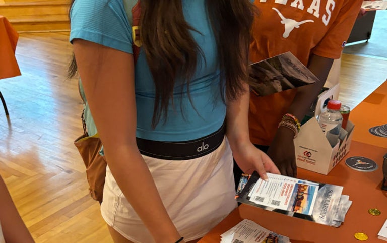 Table with program information