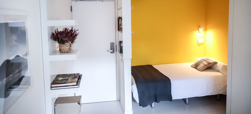 Housing in Madrid, Spain single room