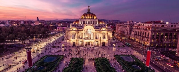 a view of the mexico city skyline