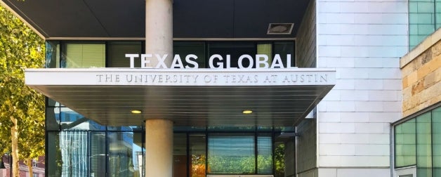 Texas Global bulding main entrance from outside
