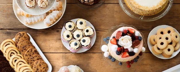 Picture of Desserts on a Table
