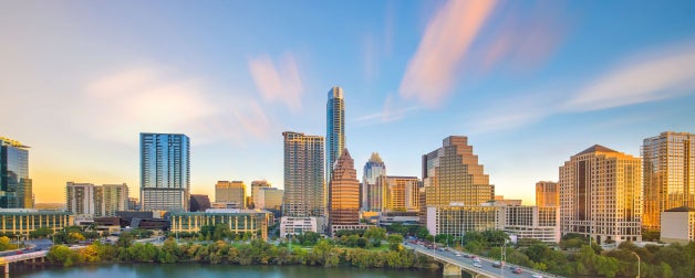 View of Downtown Austin, Texas.