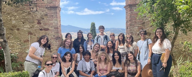 College of Fine Arts Tuscany panel