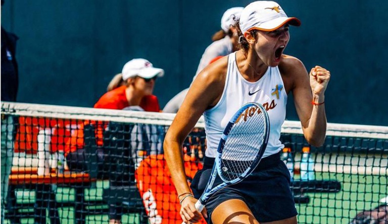 Zeynalova's freshman season concluded with a national championship, including a blistering 23-1 singles record for the native of Kyiv, Ukraine — though that’s hardly what first comes to her mind about the year. On February 24, 2022, while Zeynalova was preparing for an early-season match against Stanford in Palo Alto, California, Russia launched an invasion of Ukraine.