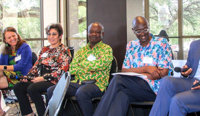 Leaders of AMPATH gather on the UT Austin campus