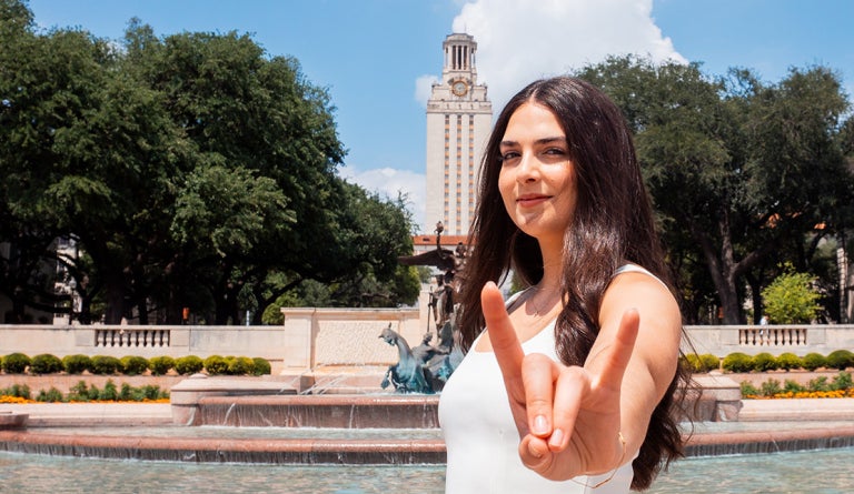   Growing up on a multigenerational farm in Neuquén, Argentina, 2026 graduate Micaela Gatica has harbored two dreams for as long as she can remember. She will soon achieve her first goal, to attend a university in the United States, graduating with a Master in Professional Accounting (MPA) degree in May.  