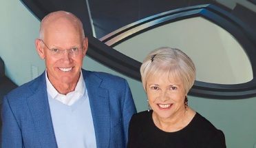 Bill and Judy Bollinger, supporters of international education at UT Austin