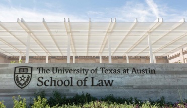 The Texas Law School unveils new courtyard and plaza. 