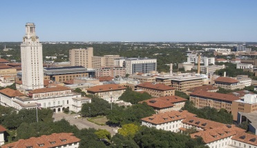 UT Austin campus and tower 