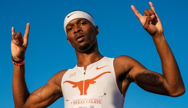 Jonathan Jones, a graduate student and sprinter from Barbados, spent his Longhorn career etching his name into the track record books. 