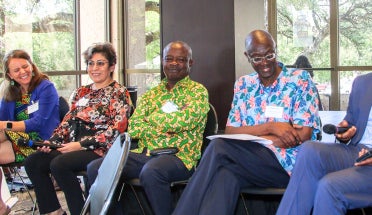 Leaders of AMPATH gather on the UT Austin campus