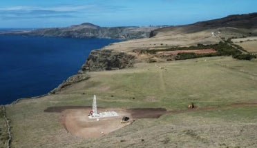 Portugal's first spaceport on a cliff overlooking the ocean