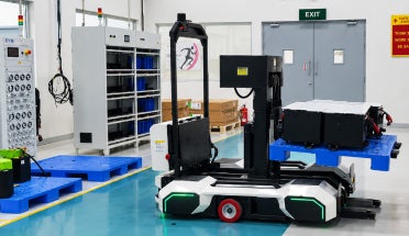 Autonomous forklift from Doozy Robotics