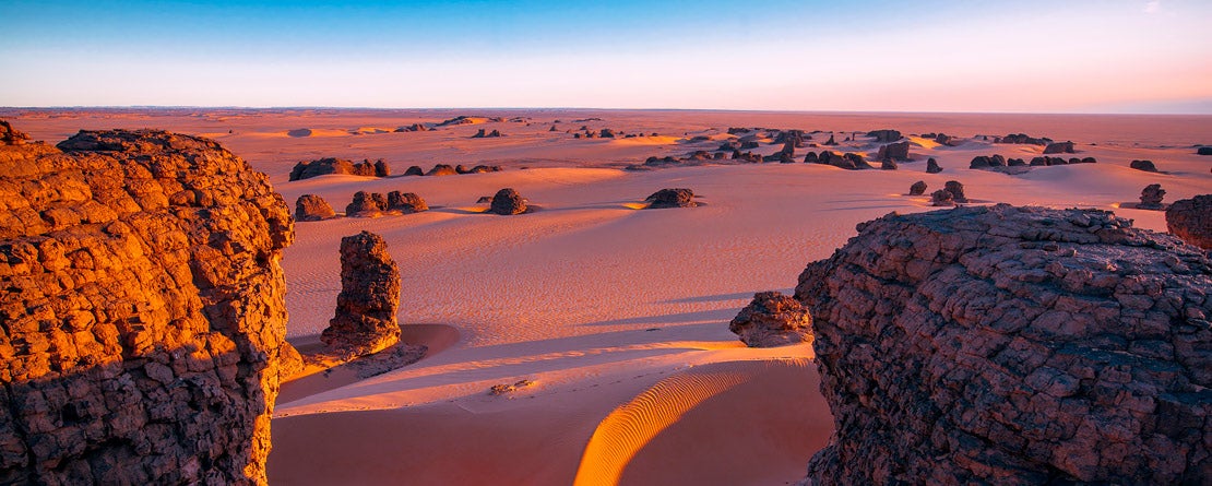 Rock formation, Sahara Desert, Algeria