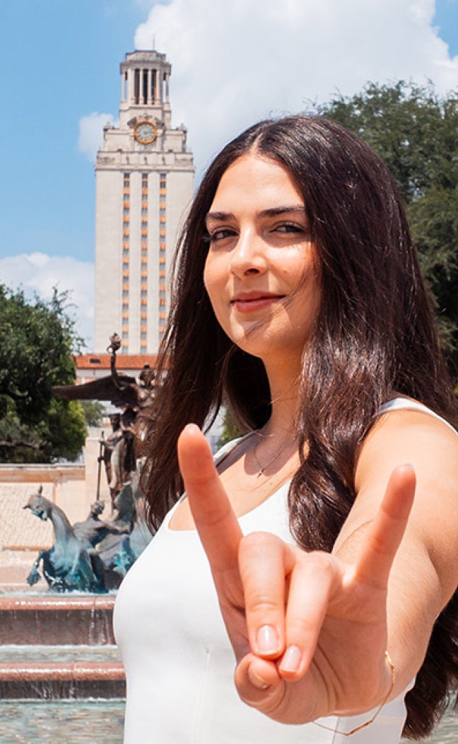   Growing up on a multigenerational farm in Neuquén, Argentina, 2026 graduate Micaela Gatica has harbored two dreams for as long as she can remember. She will soon achieve her first goal, to attend a university in the United States, graduating with a Master in Professional Accounting (MPA) degree in May.  