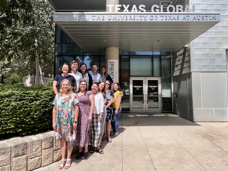 Heather Thompson and the Education Abroad team at Texas Global