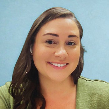 English Language Center instructor Andrea Holloway