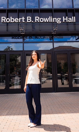 Beyond academics and career preparation, Gatica found a strong sense of community within the MPA program. Surrounded by ambitious peers navigating the rigors of graduate school together, she built intentional relationships that pushed her to grow personally and professionally.  