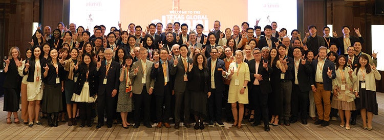 Participants of the 2026 Texas Global Alumni Summit gather in Seoul