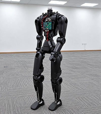 Humanoid robot made by Doozy Robotics
